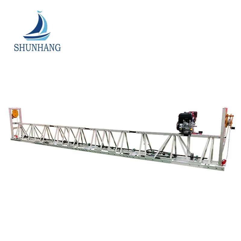 4m Concrete Floor Aluminum Vibrating Truss Screed Machine
