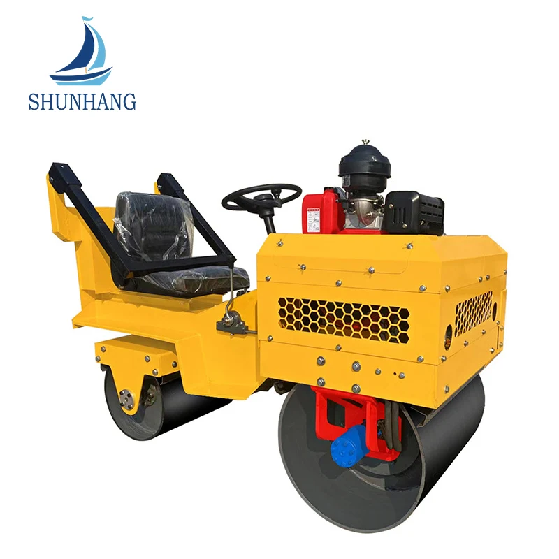 700mm Double Drum Compaction 2.8tons Driving Road Roller
