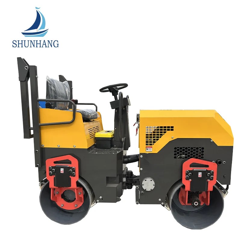 900mm Double Drum Compaction 3.5 Tons Driving Road Roller