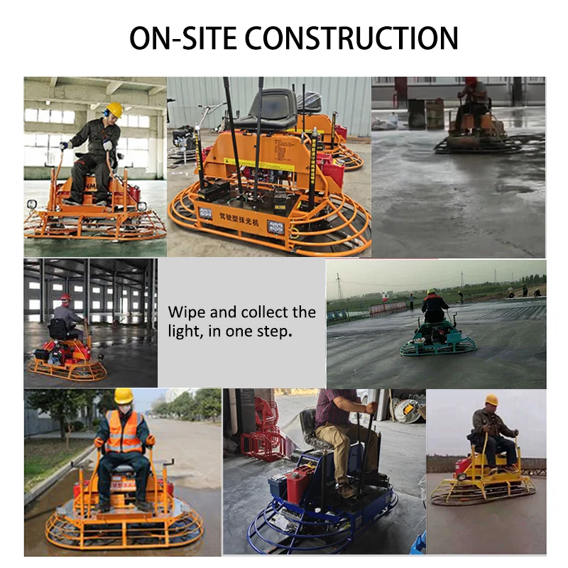 Dia 1530mm Ride-On Power Trowel